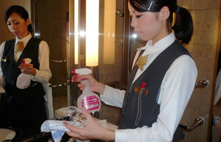2.&nbsp;客室備品の消毒