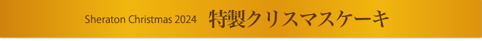 特製クリスマスケーキ