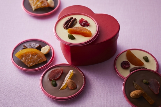 マンディアン　Mendiants (ダーク・ミルク・ホワイト)