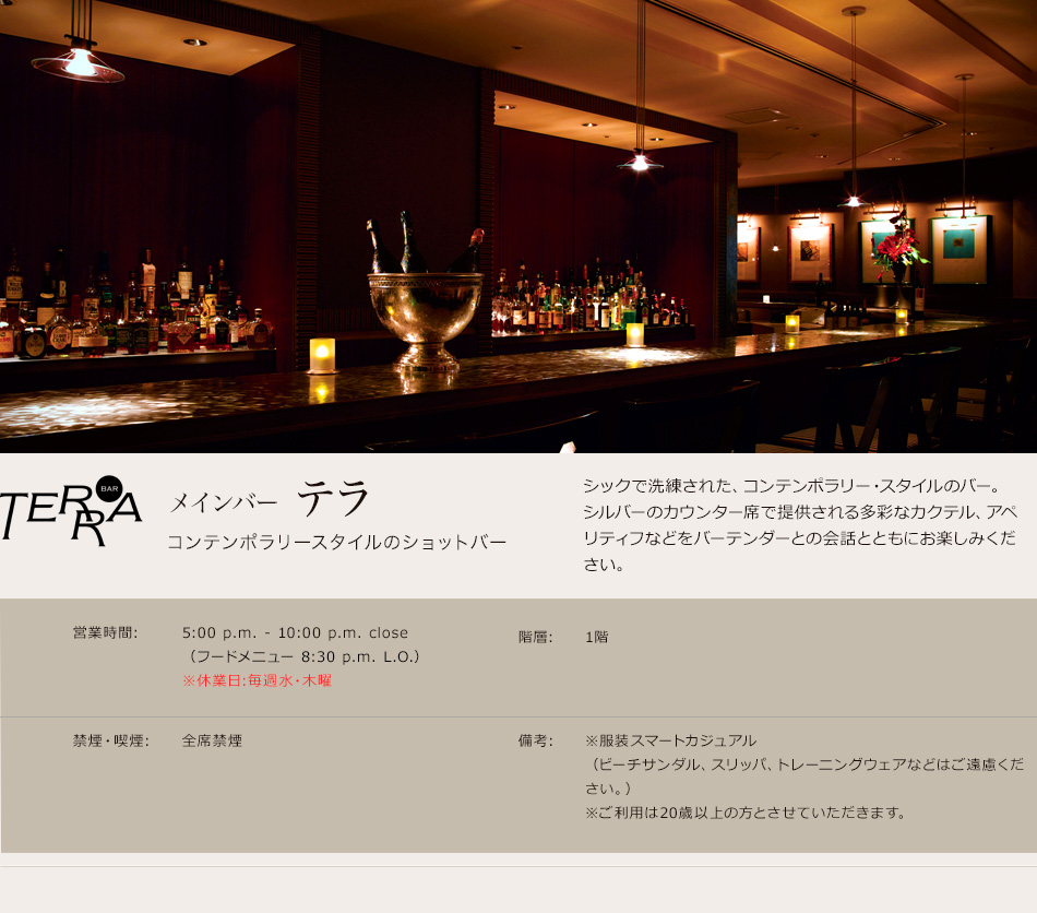 メインバー テラ