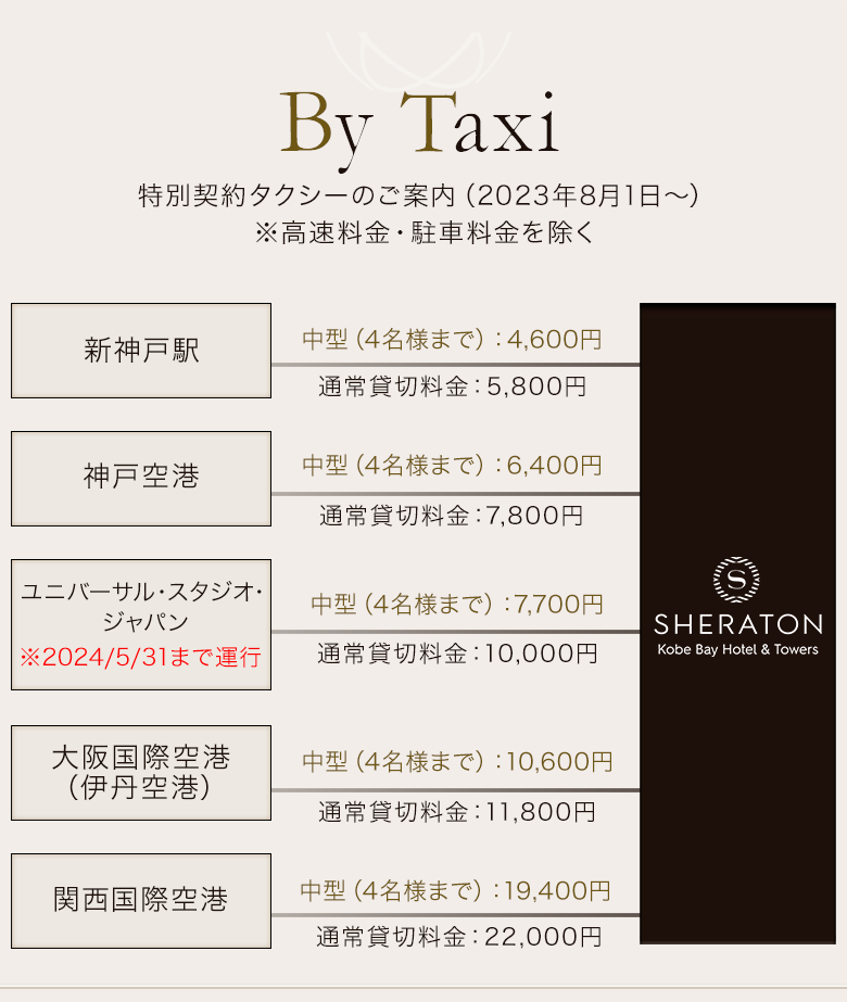 特別契約タクシーのご案内（2023年8月1日～）