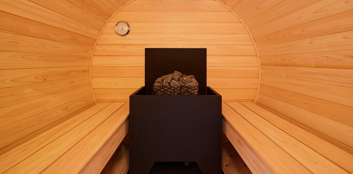 露天風呂付き貸切サウナ「永和凪（とわなぎ）