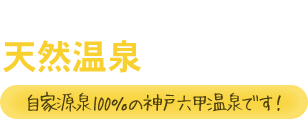 ホテルに泊まり天然温泉でゆったり